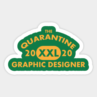 Graphic Designer Quarantine Sticker